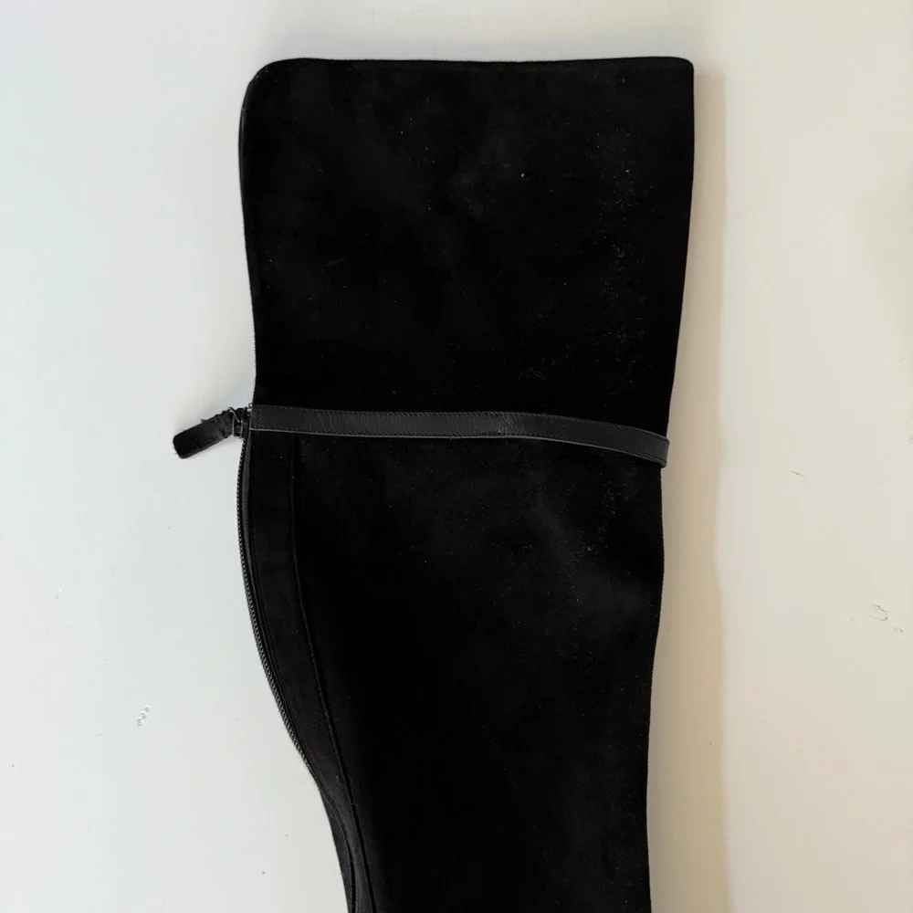 COLE HAAN | Darcia Over-the-Knee Black Suede Boot
